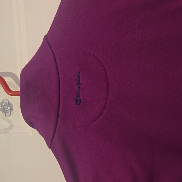 Champion power train duo fold warm ctrl purple blue size medium EUC zip Up - Picture 5 of 9